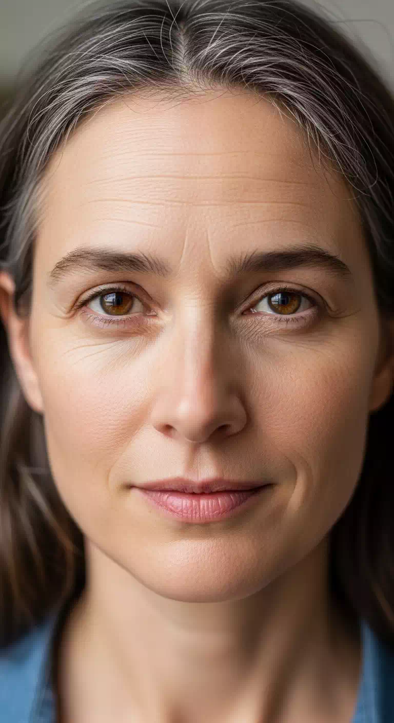 Mitochondria structure showing cellular energy production and age-related decline