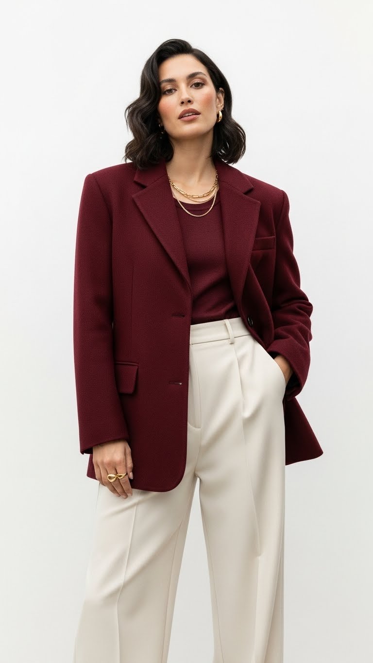 Fashion photography of an elegant woman