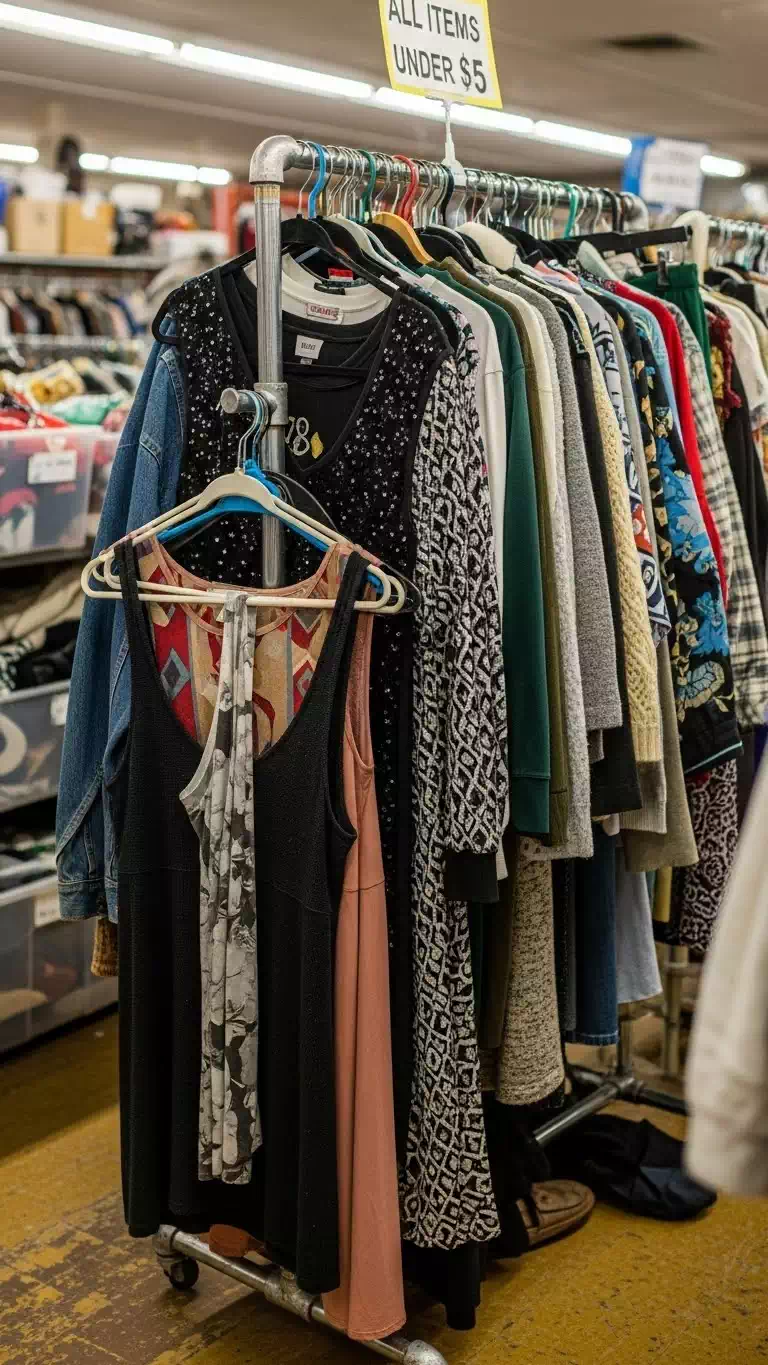 sustainable fashion secondhand shopping ecofriendly style